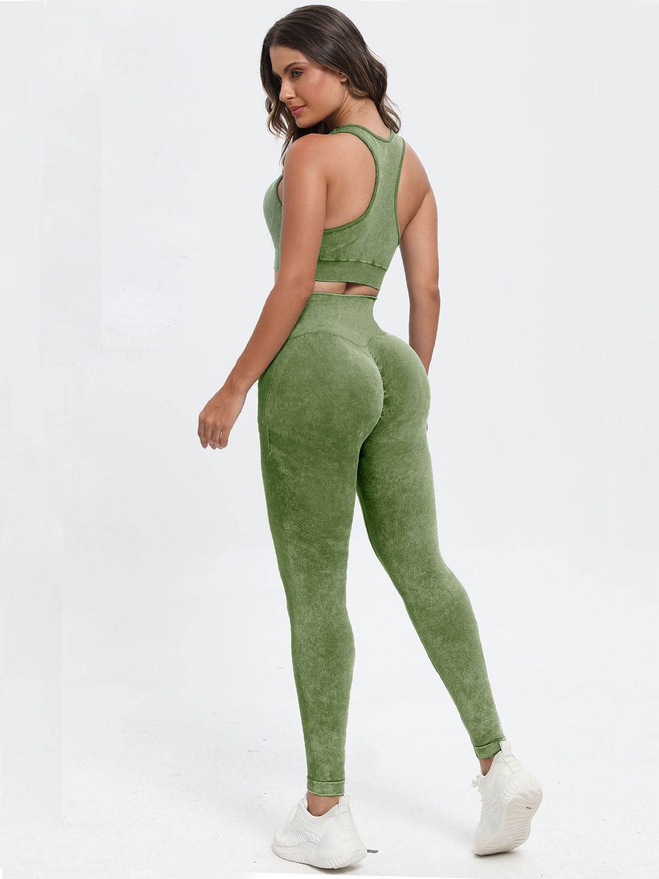 Scoop Neck Wide Strap Top and Pants Active Set - Velveta Studio