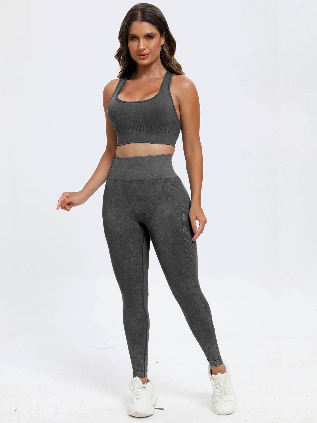 Scoop Neck Wide Strap Top and Pants Active Set - Velveta Studio