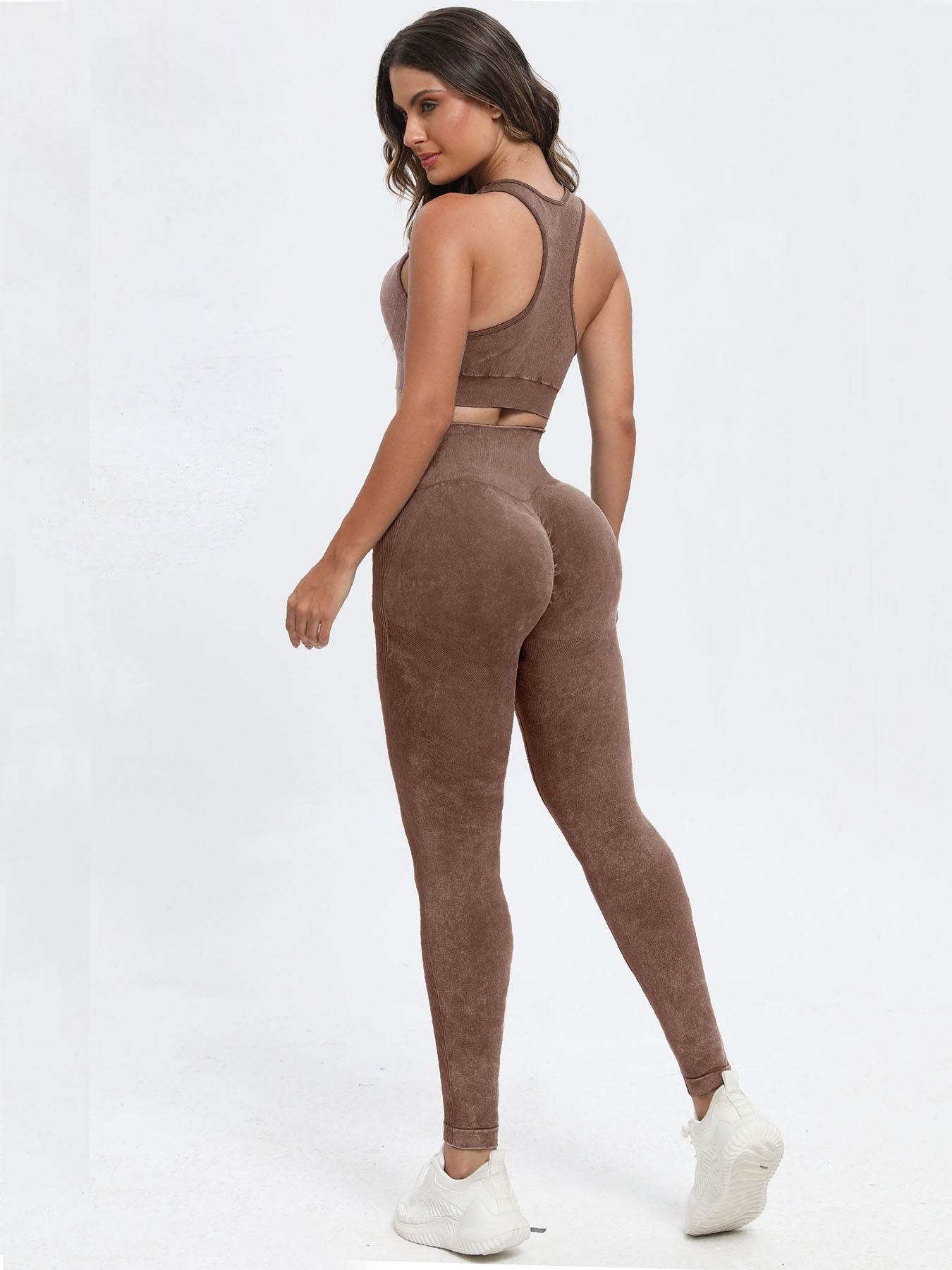 Scoop Neck Wide Strap Top and Pants Active Set - Velveta Studio
