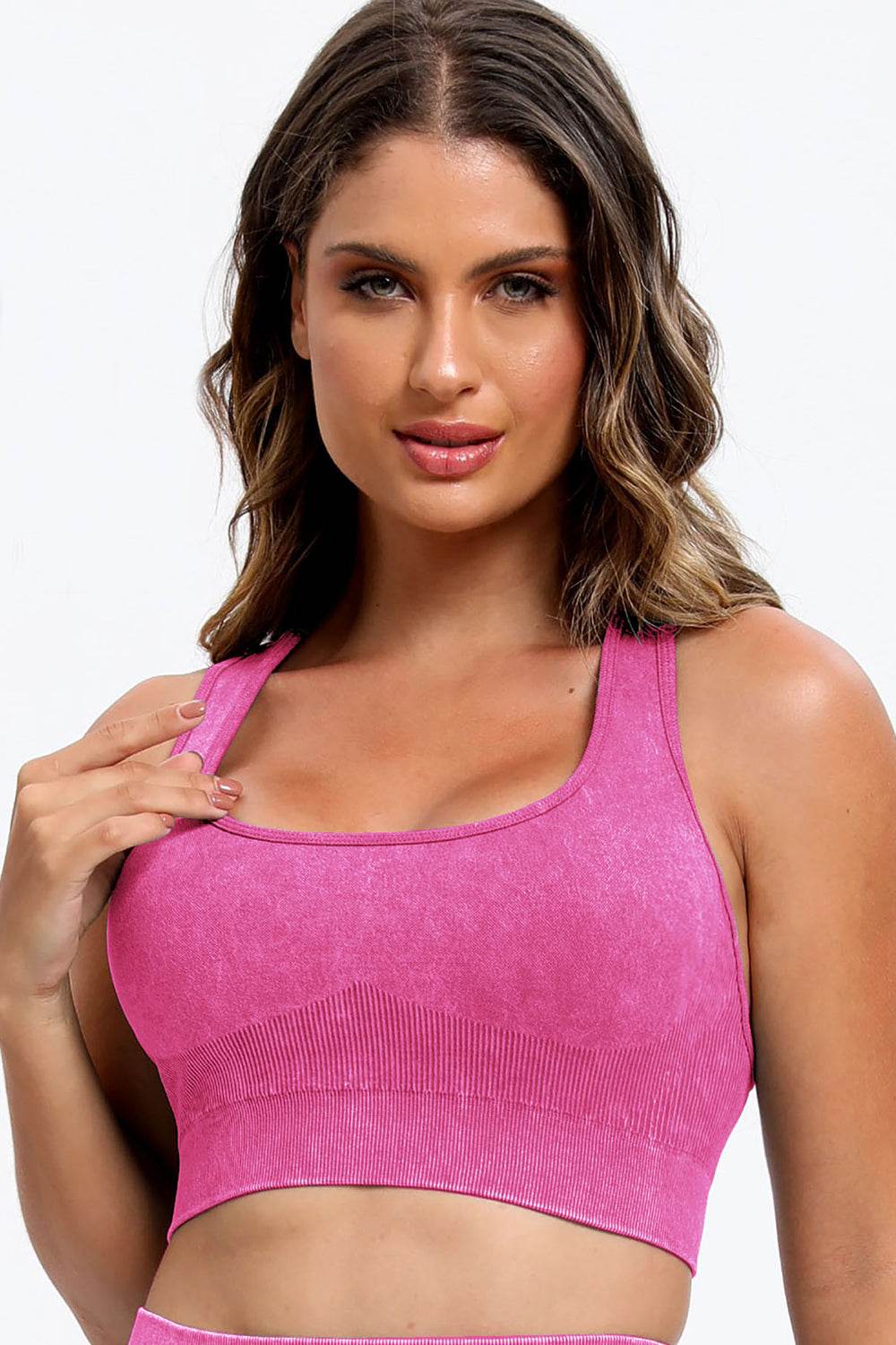 Scoop Neck Wide Strap Top and Shorts Active Set - Velveta Studio
