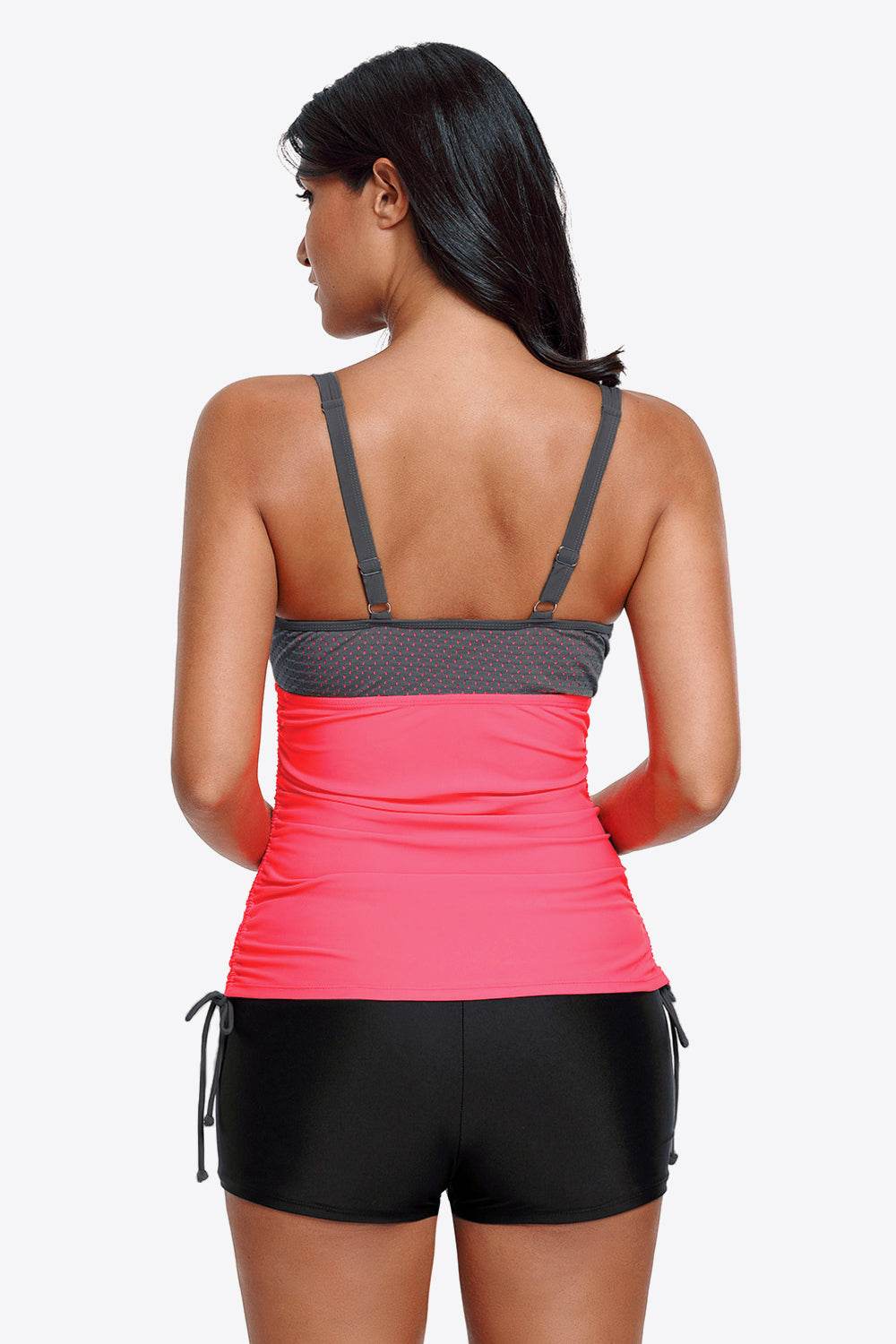 Contrast Sweetheart Neck Swim Cami - Velveta Studio