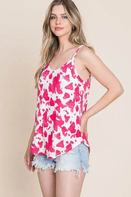 BOMBOM Animal Print Cami - Velveta Studio