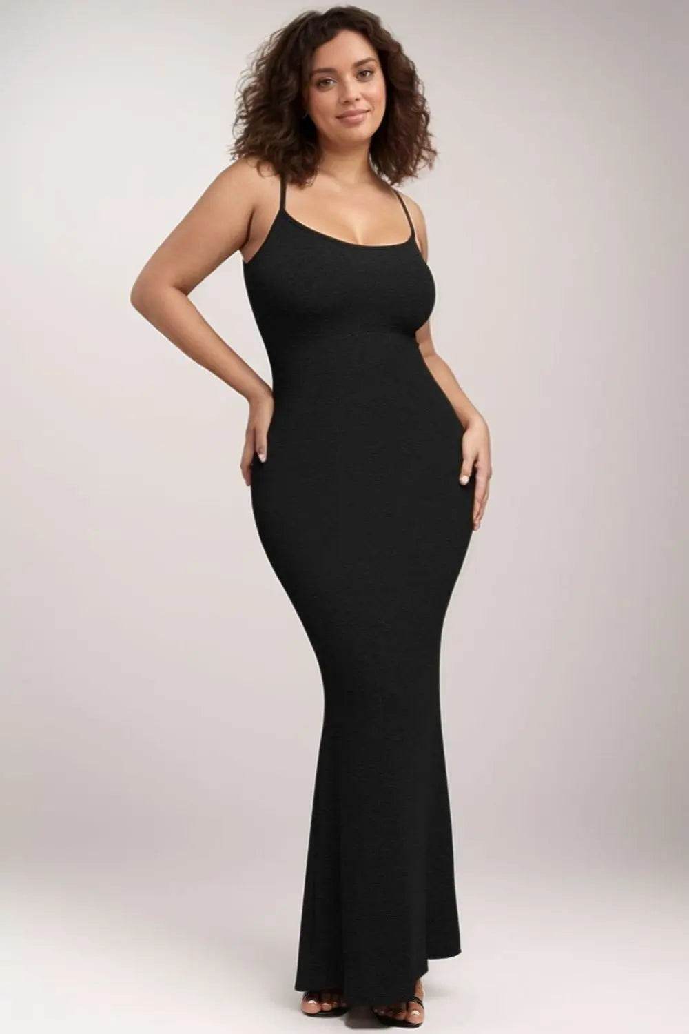 Basic Bae Built-In Shapewear Sleeveless Maxi Dress - Velveta Studio