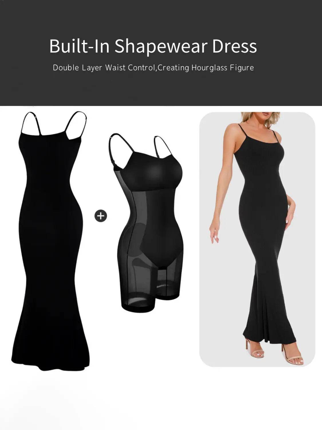 Basic Bae Built-In Shapewear Sleeveless Maxi Dress - Velveta Studio