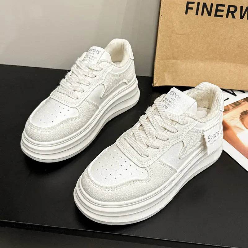 Contrast Platform Sneakers - Velveta Studio