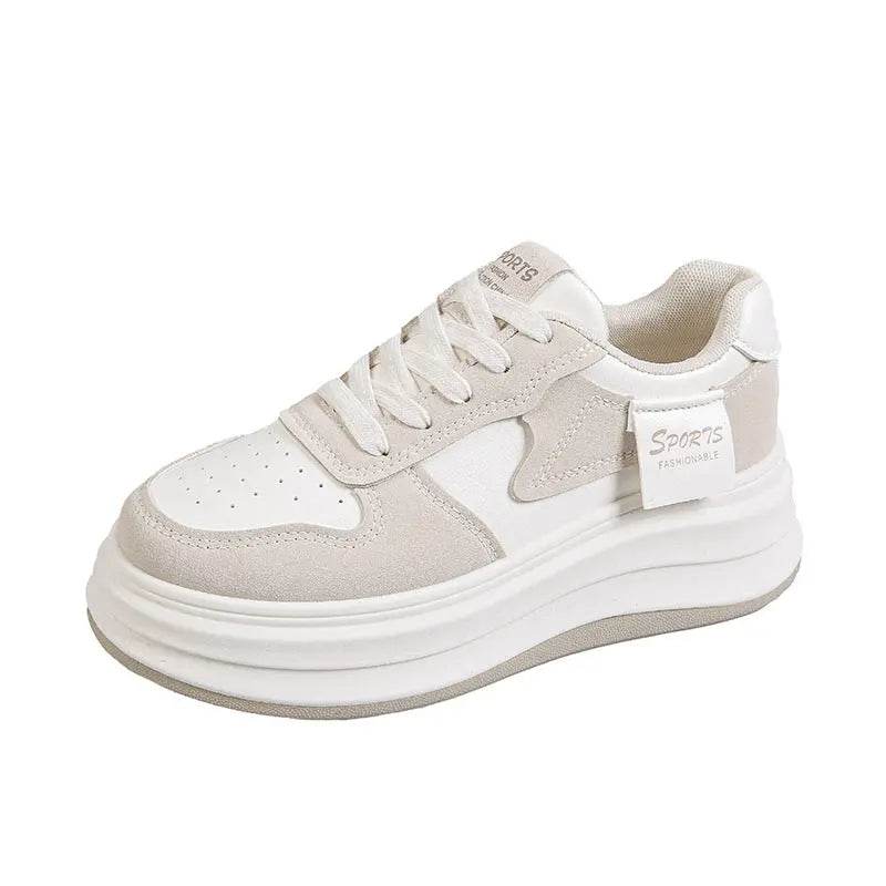Contrast Platform Sneakers - Velveta Studio