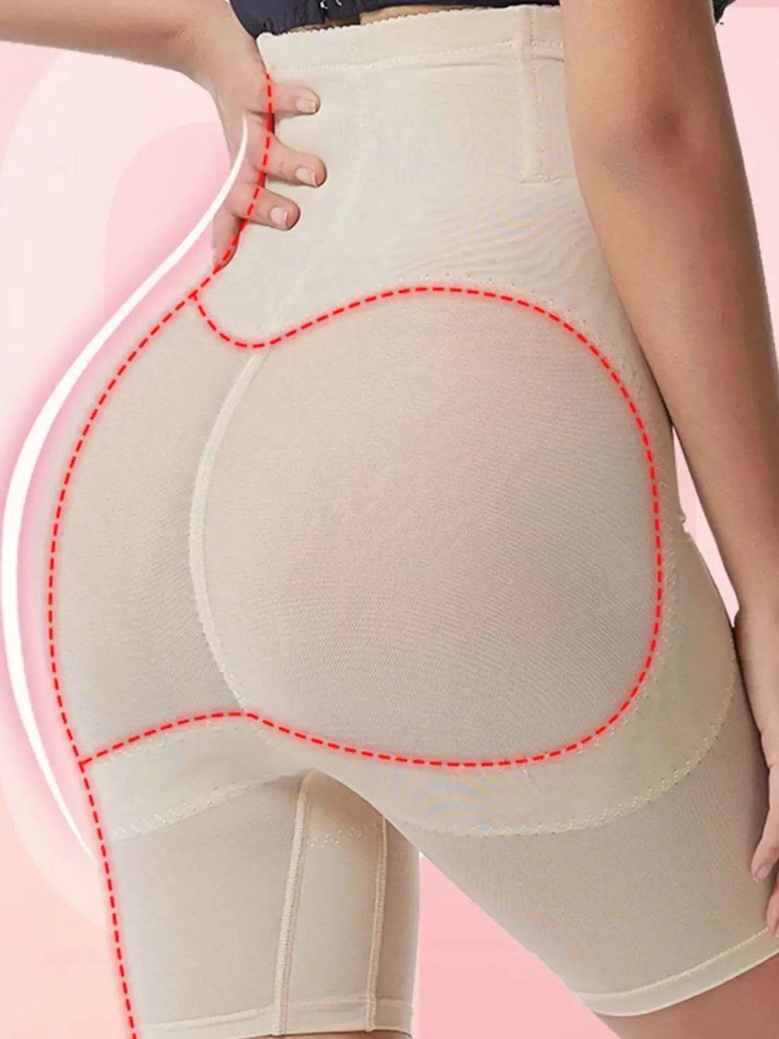 Full Size High Waist Butt Lifting Shaping Shorts - Velveta Studio