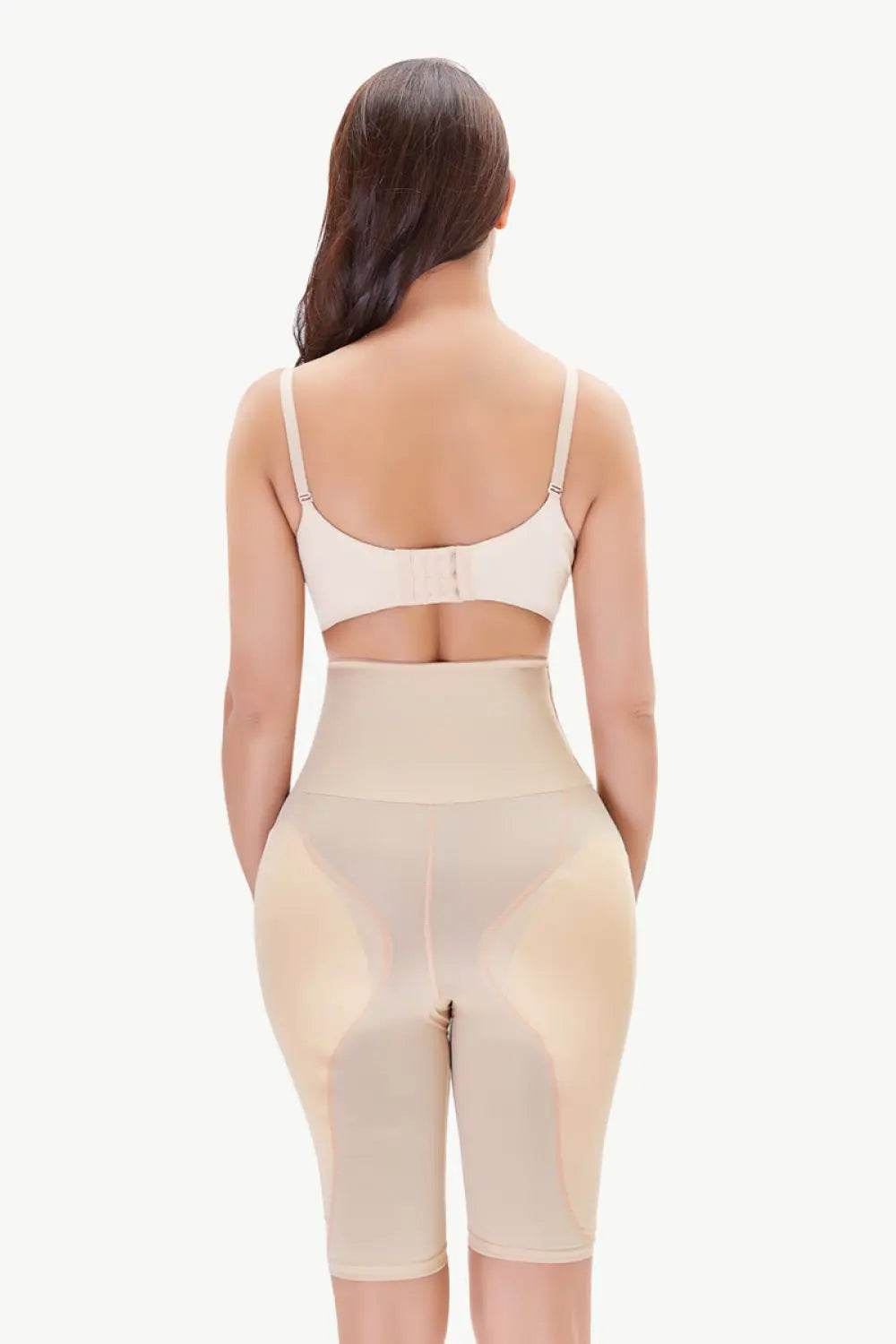 Full Size High Waisted Pull-On Shaping Shorts - Velveta Studio