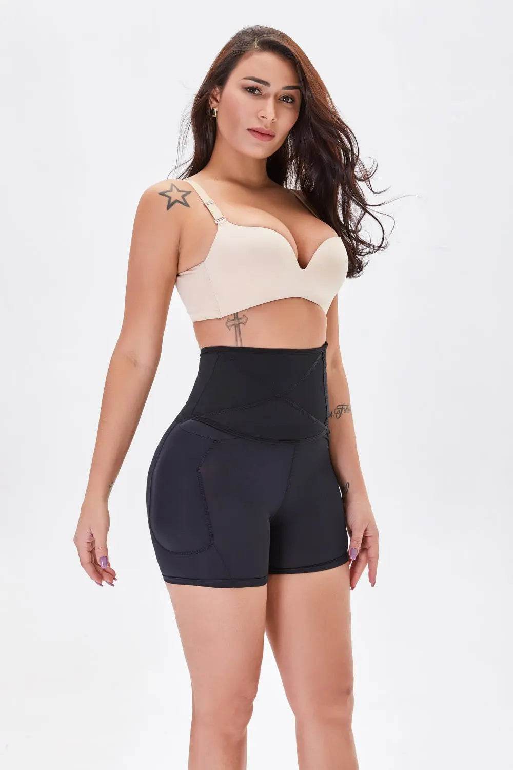 Full Size Hip Lifting Shaping Shorts - Velveta Studio