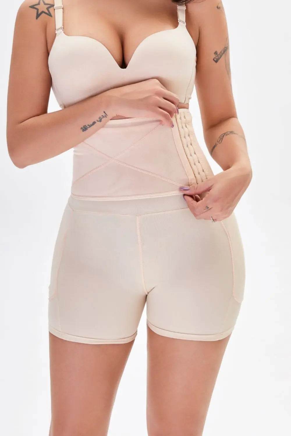 Full Size Hip Lifting Shaping Shorts - Velveta Studio