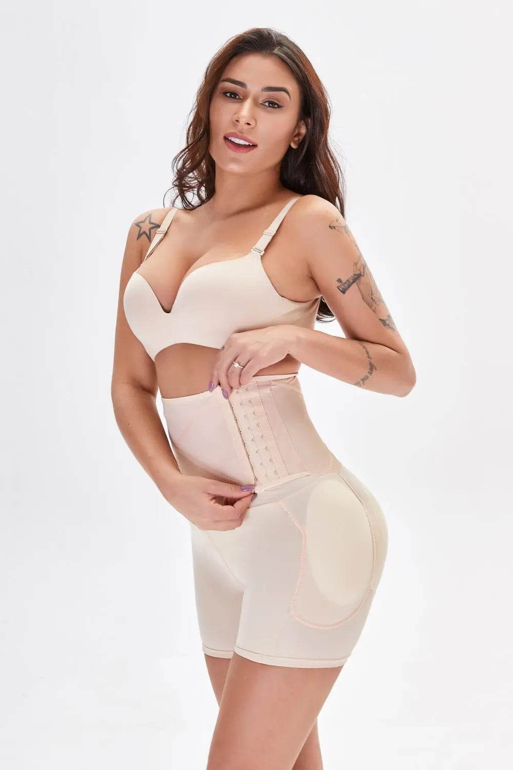 Full Size Hip Lifting Shaping Shorts - Velveta Studio