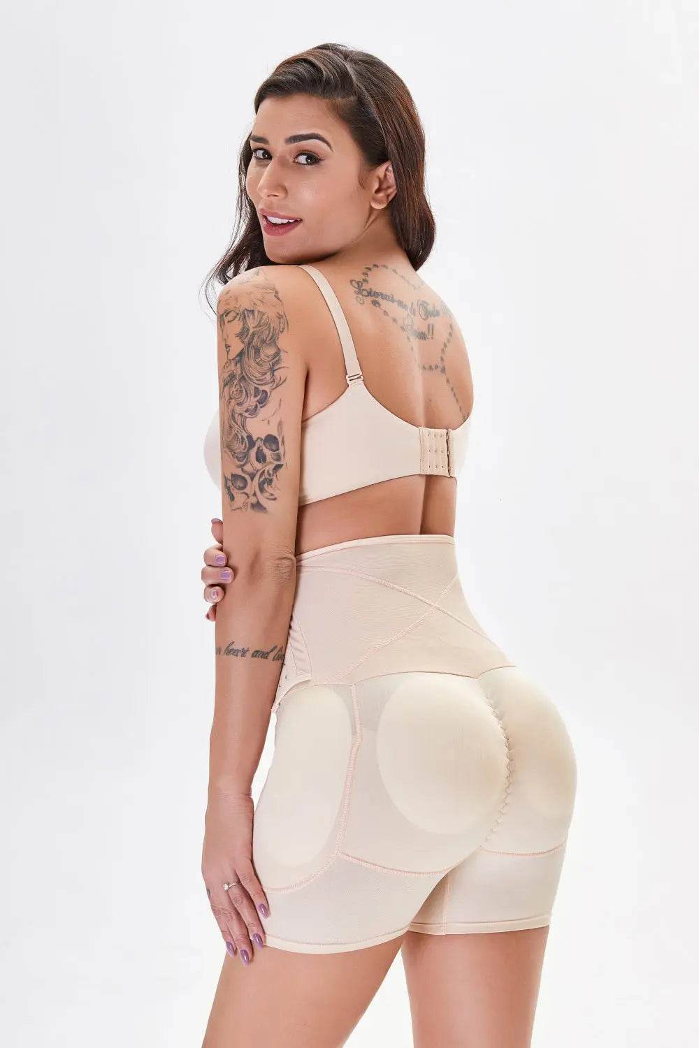 Full Size Hip Lifting Shaping Shorts - Velveta Studio