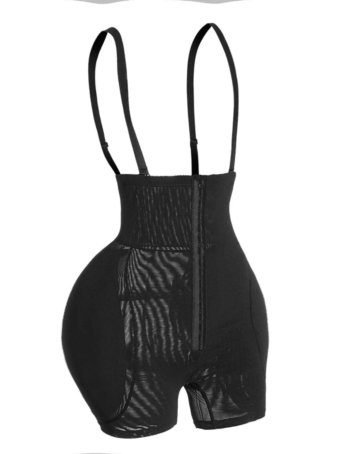 Full Size Hook-and-Eye Under-Bust Shaping Bodysuit - Velveta Studio