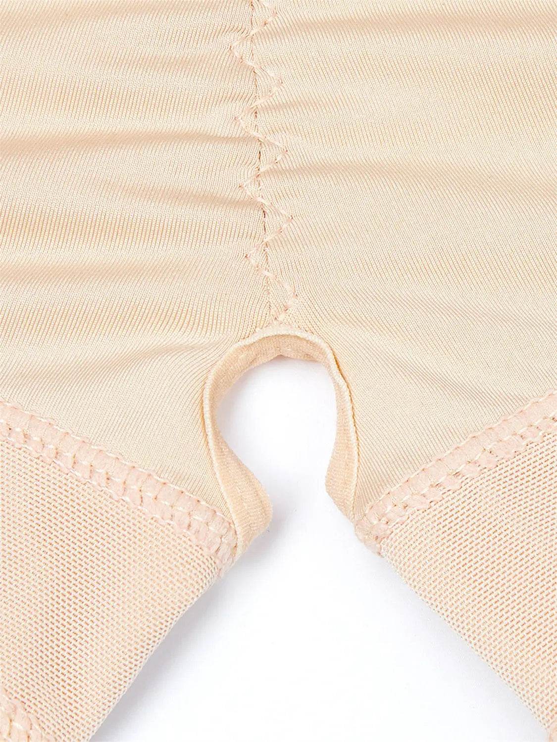 Full Size Lace Detail Hook-and-Eye Shaping Shorts - Velveta Studio