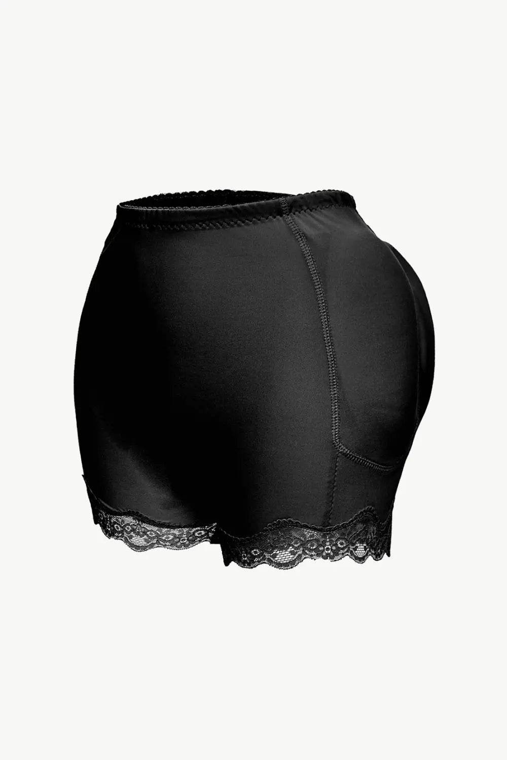 Full Size Lace Trim Shaping Shorts - Velveta Studio