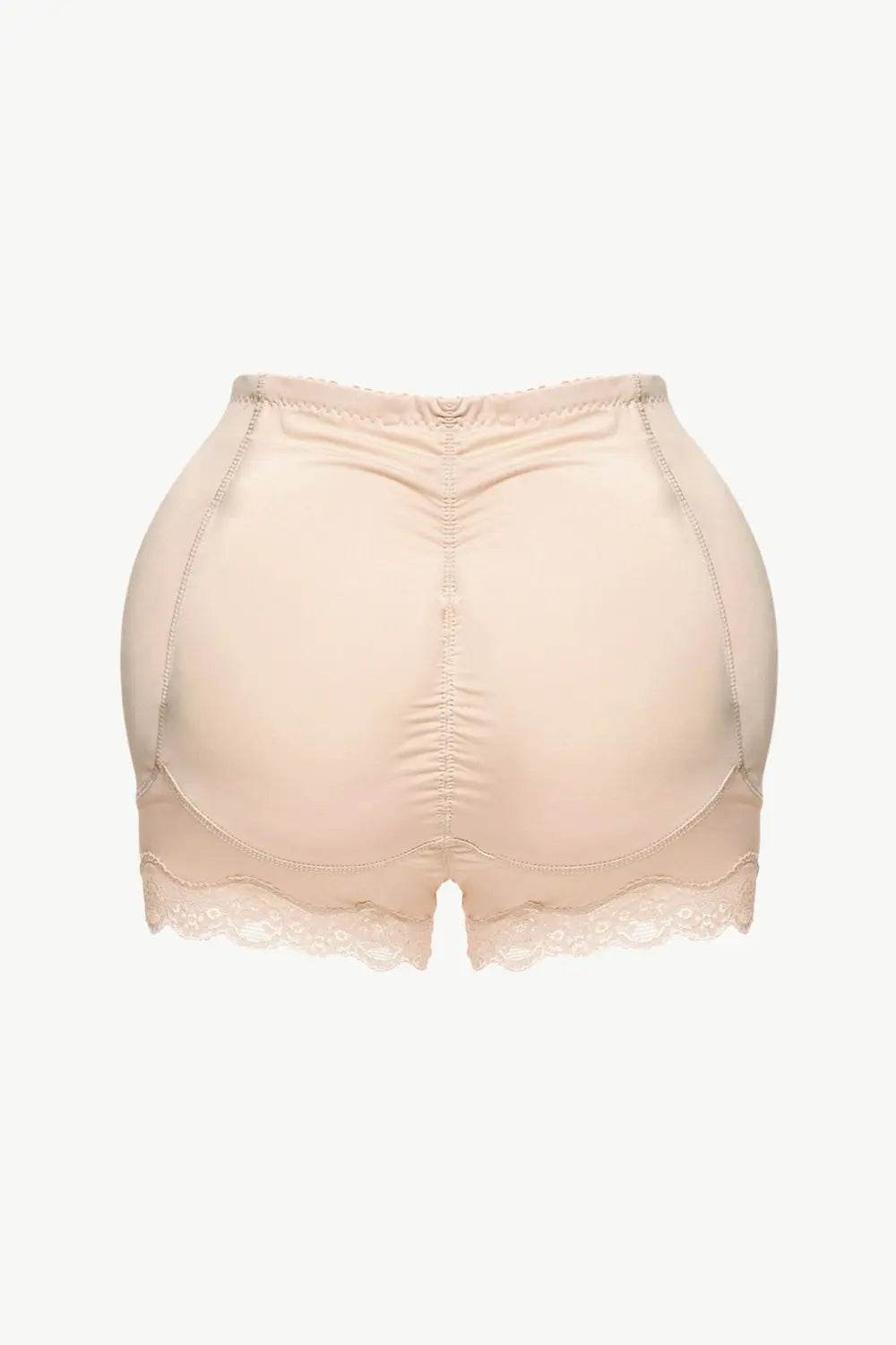Full Size Lace Trim Shaping Shorts - Velveta Studio