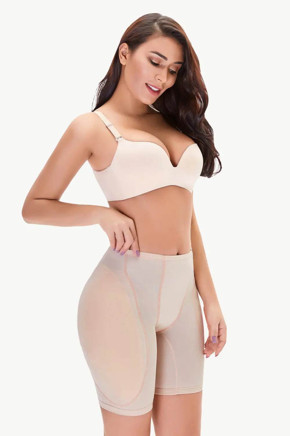 Full Size Lifting Pull-On Shaping Shorts - Velveta Studio
