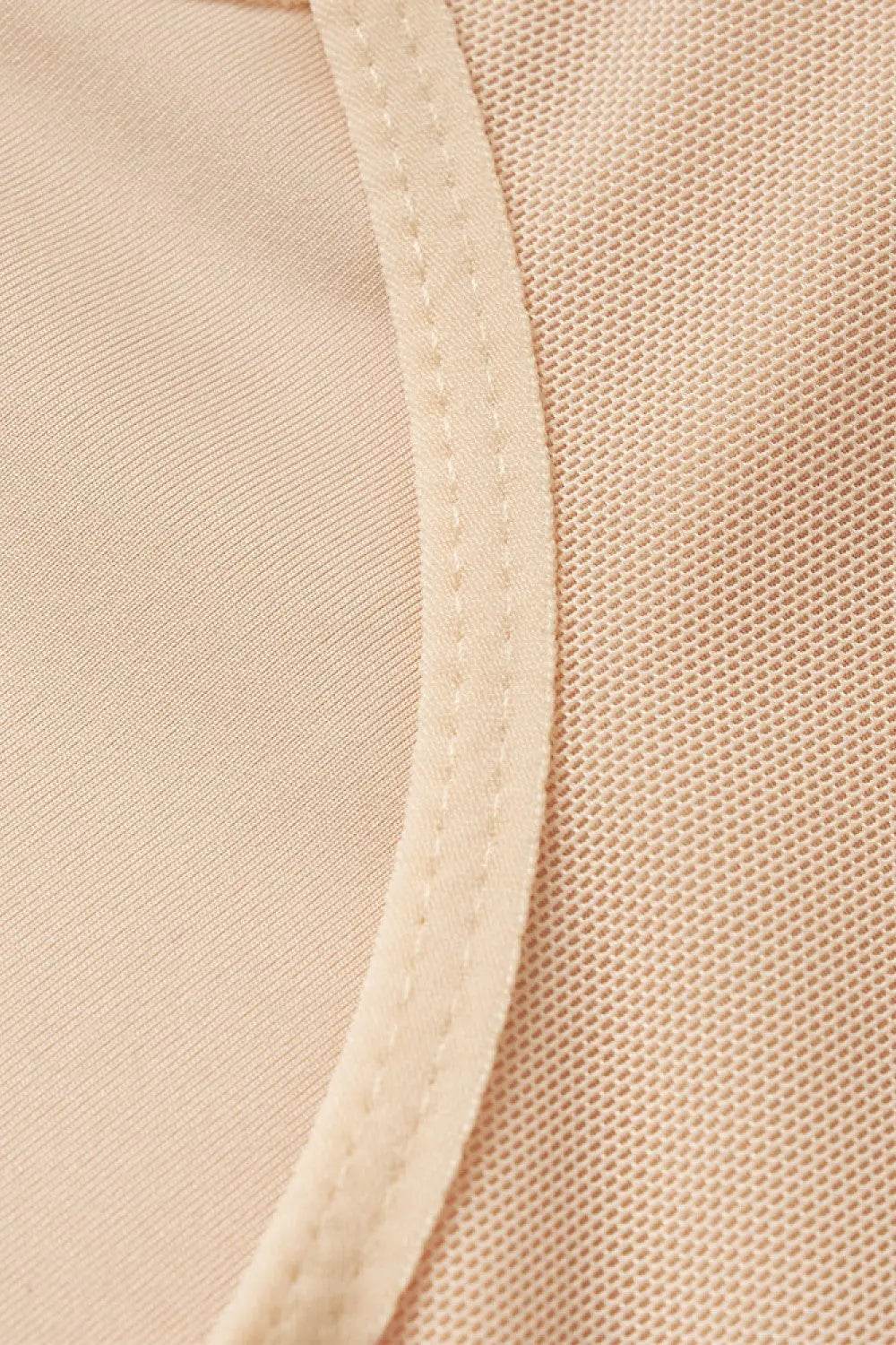 Full Size Side Zipper Under-Bust Shaping Bodysuit - Velveta Studio