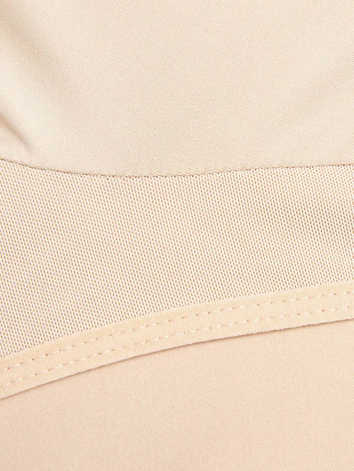 Full Size Zip Up Lace Detail Long Sleeve Shapewear - Velveta Studio
