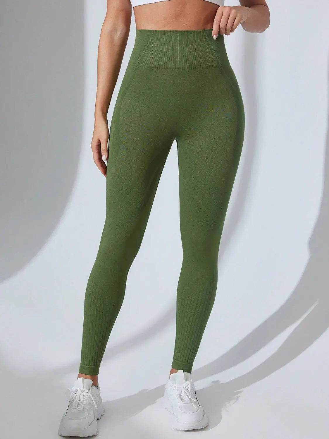 High Waist Active Leggings - Velveta Studio