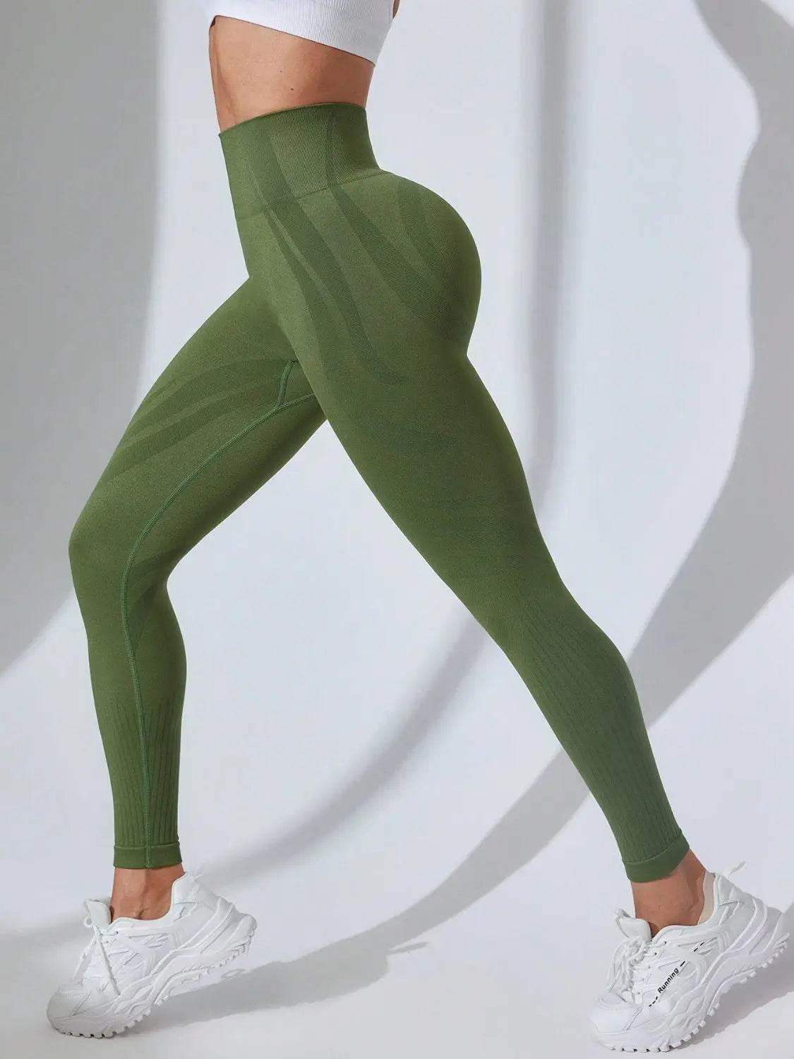 High Waist Active Leggings - Velveta Studio