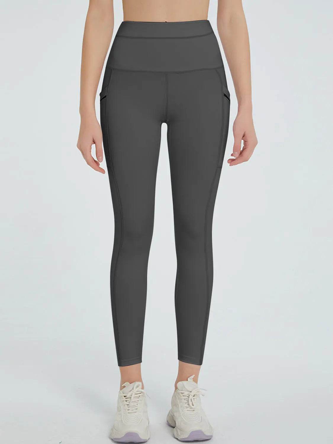 High Waist Active Leggings - Velveta Studio