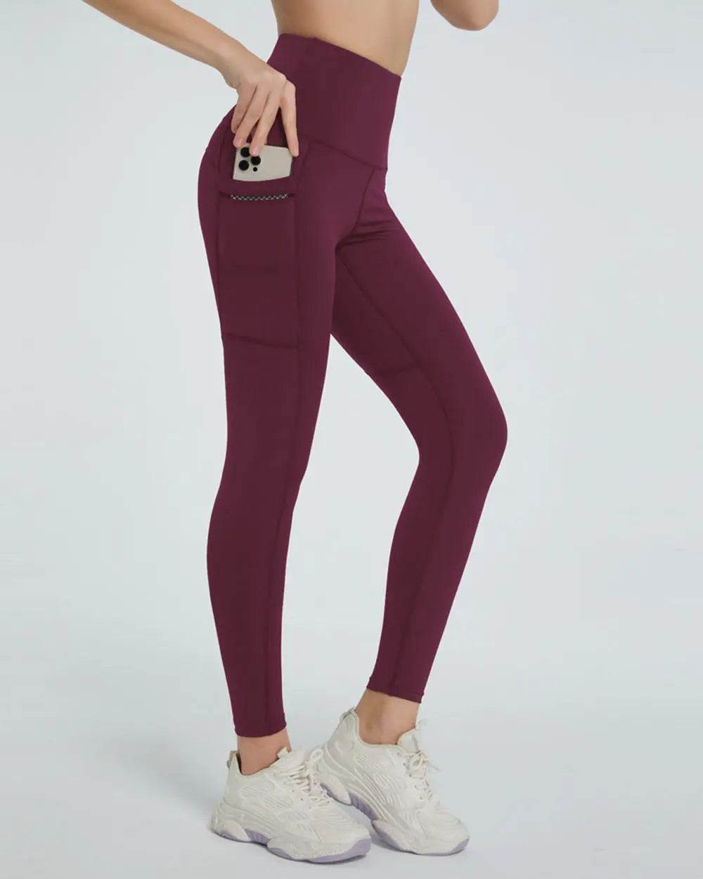 High Waist Active Leggings - Velveta Studio