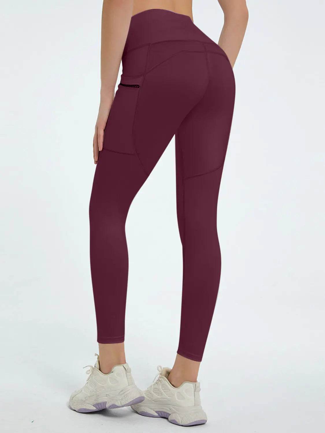 High Waist Active Leggings - Velveta Studio
