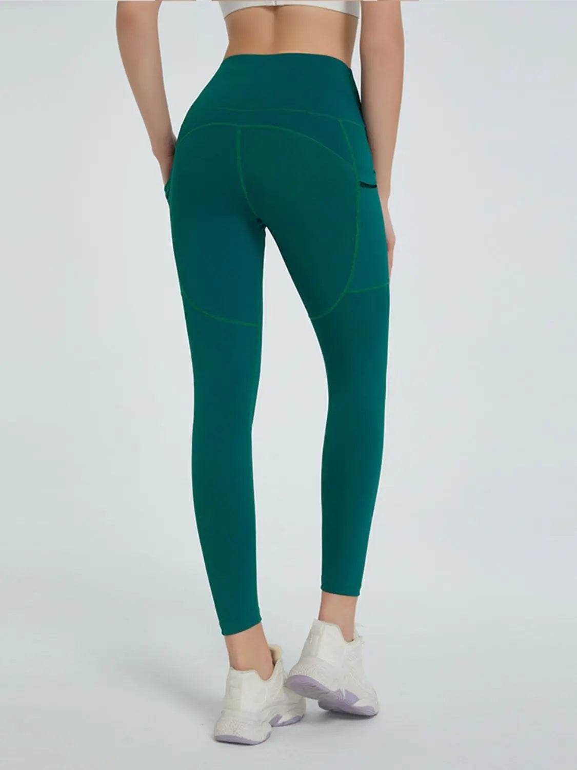 High Waist Active Leggings - Velveta Studio