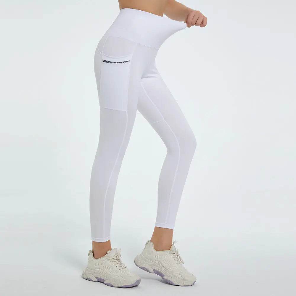 High Waist Active Leggings - Velveta Studio