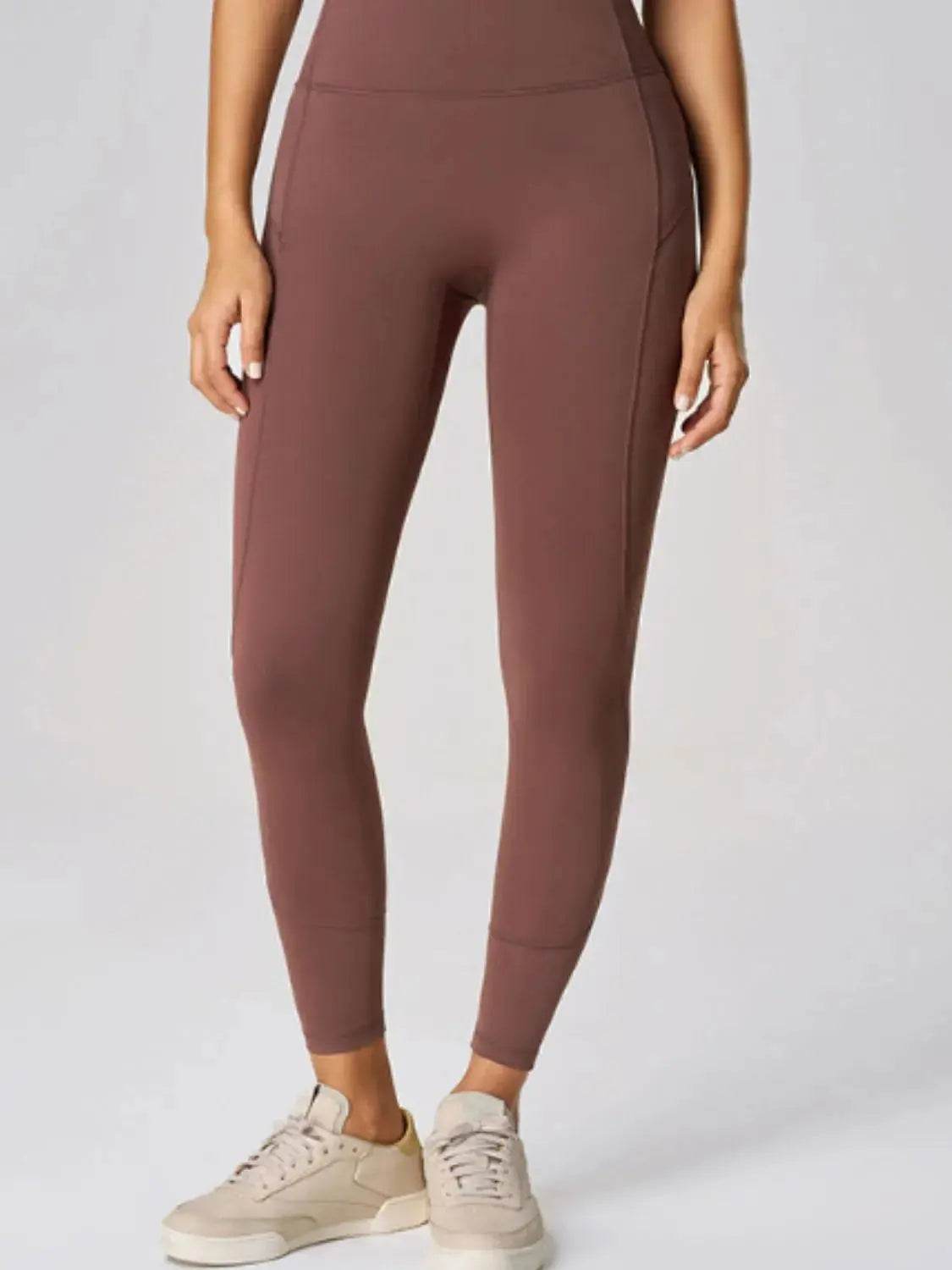 High Waist Active Leggings - Velveta Studio