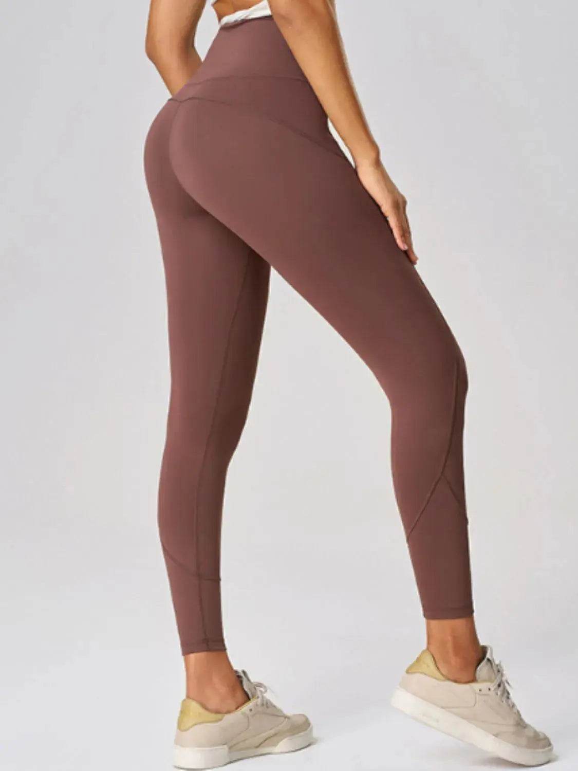 High Waist Active Leggings - Velveta Studio