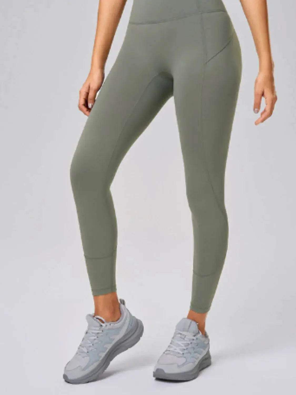 High Waist Active Leggings - Velveta Studio
