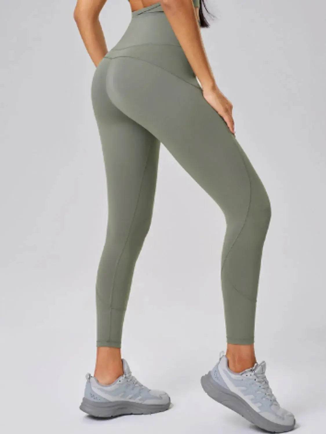 High Waist Active Leggings - Velveta Studio