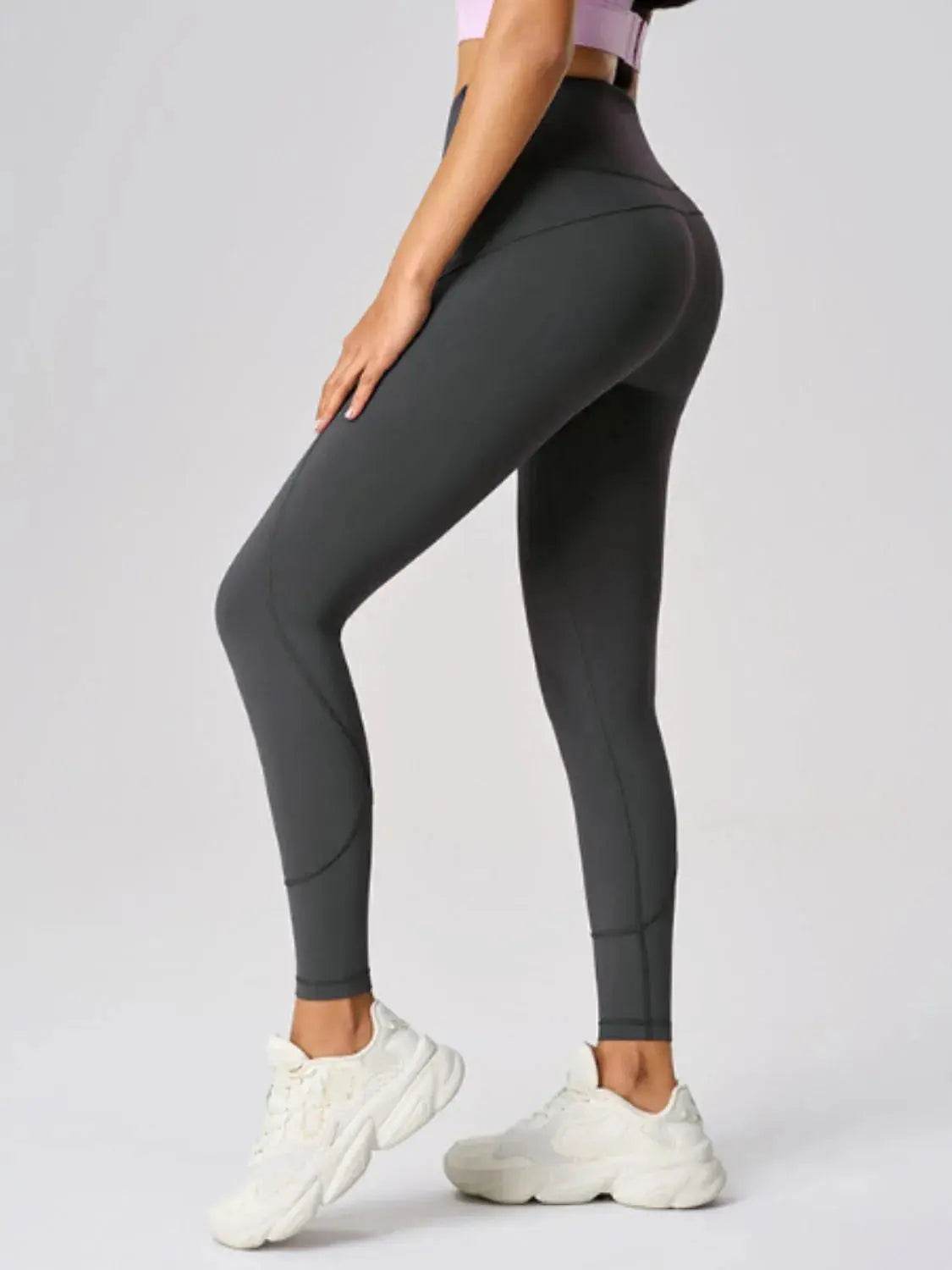 High Waist Active Leggings - Velveta Studio