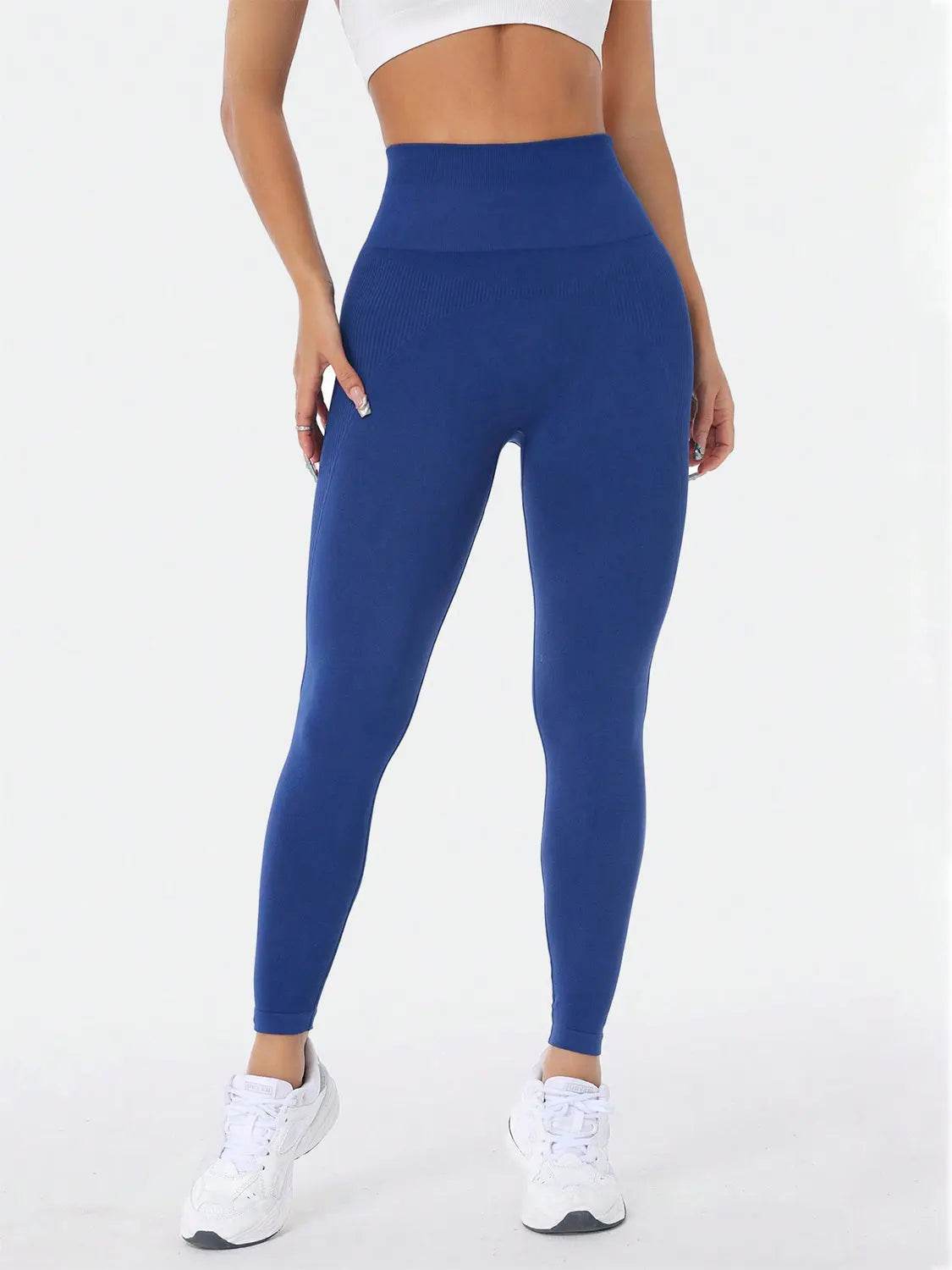 High Waist Active Leggings - Velveta Studio