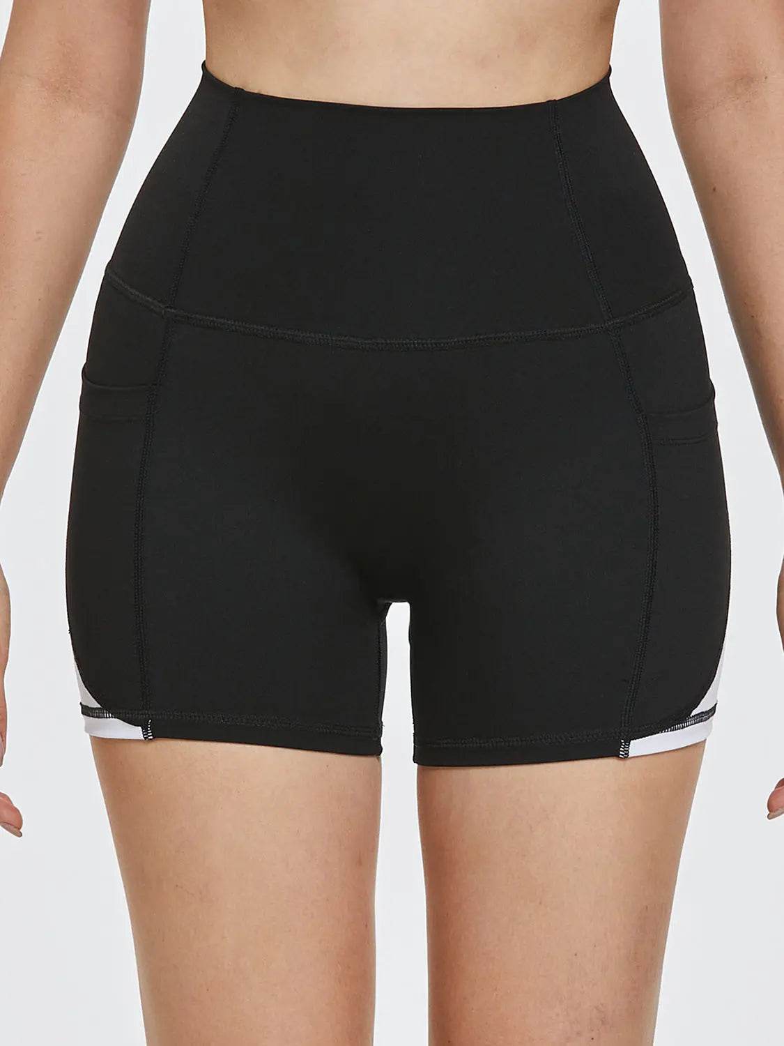 High Waist Active Shorts - Velveta Studio