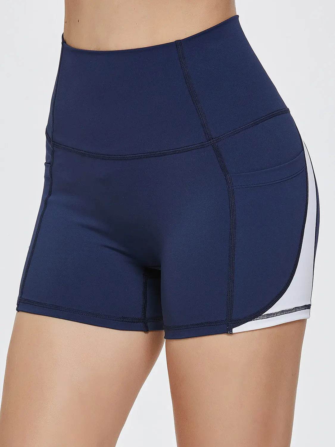 High Waist Active Shorts - Velveta Studio