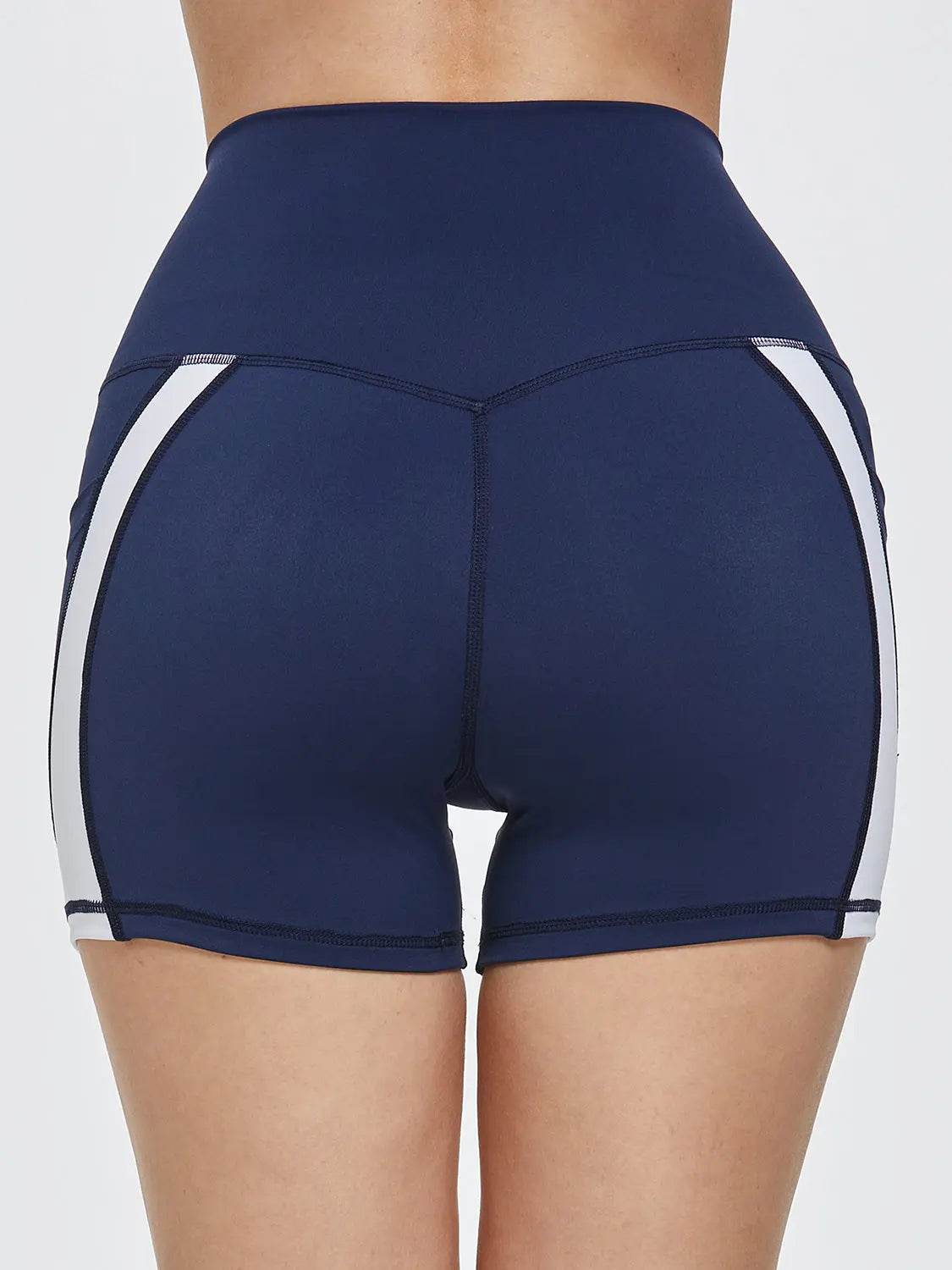 High Waist Active Shorts - Velveta Studio