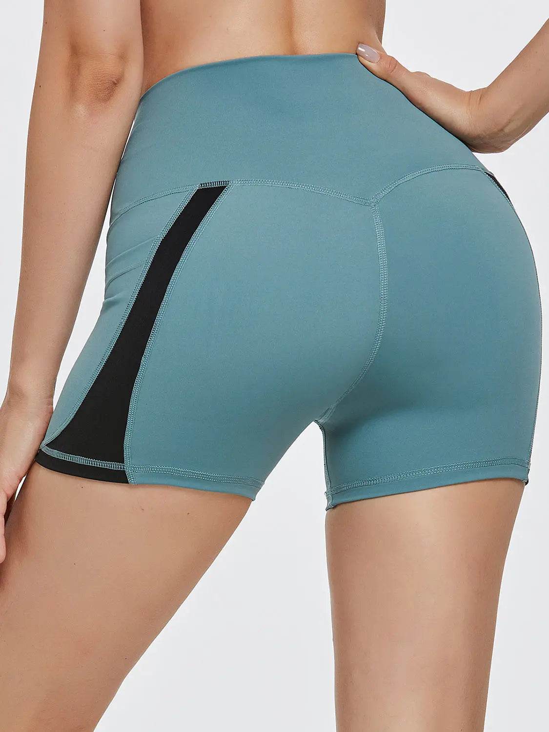 High Waist Active Shorts - Velveta Studio