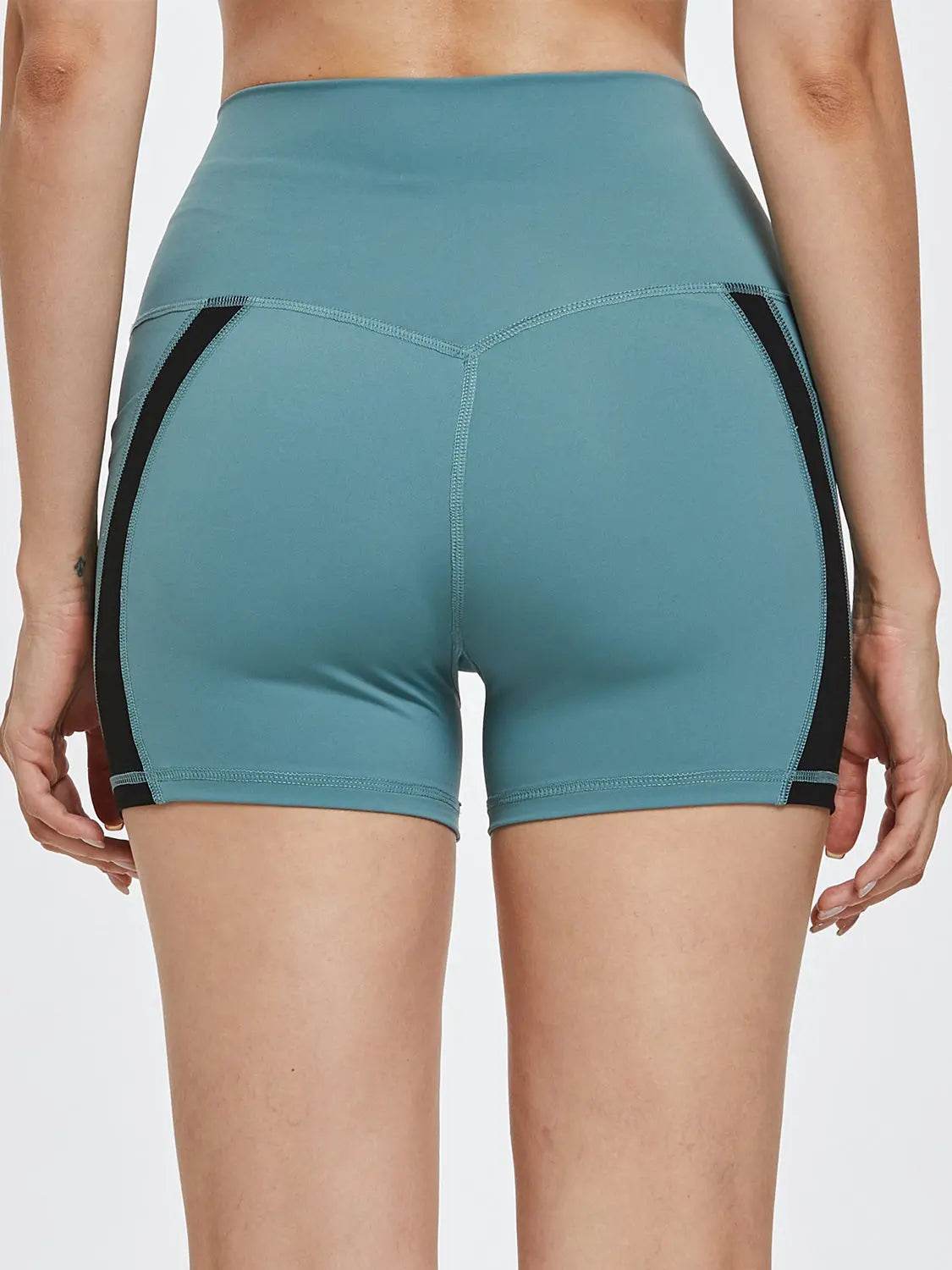 High Waist Active Shorts - Velveta Studio