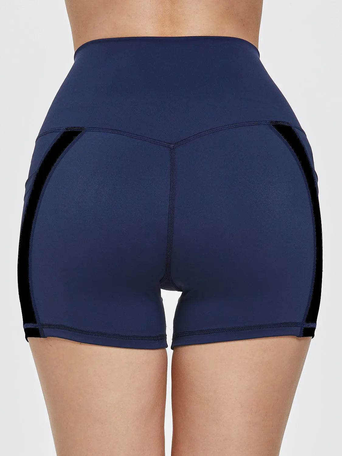 High Waist Active Shorts - Velveta Studio