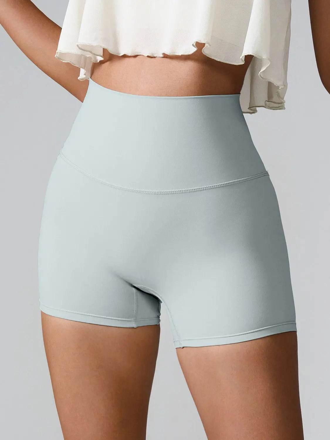High Waist Active Shorts - Velveta Studio
