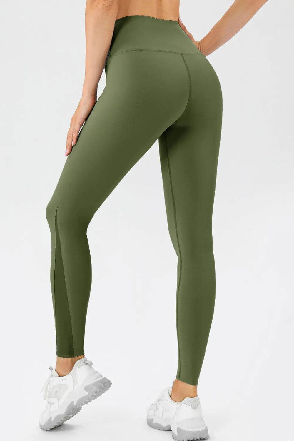 High Waist Skinny Active Pants - Velveta Studio