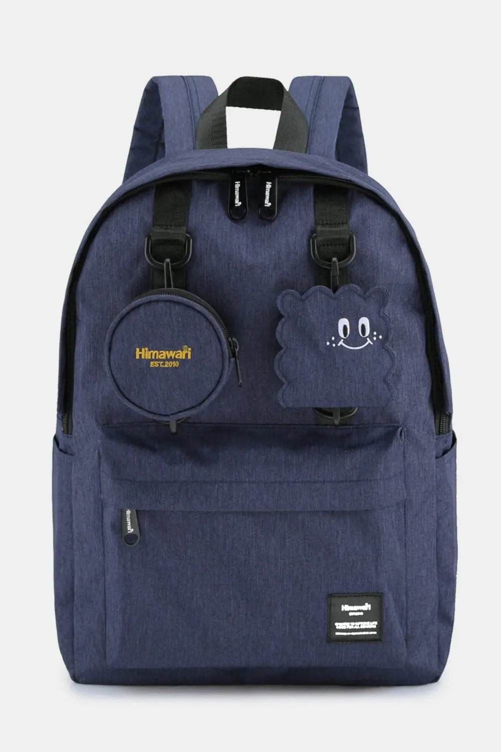 Himawari Waterproof Canvas Backpack Bag with Removable Coin Purse - Velveta Studio