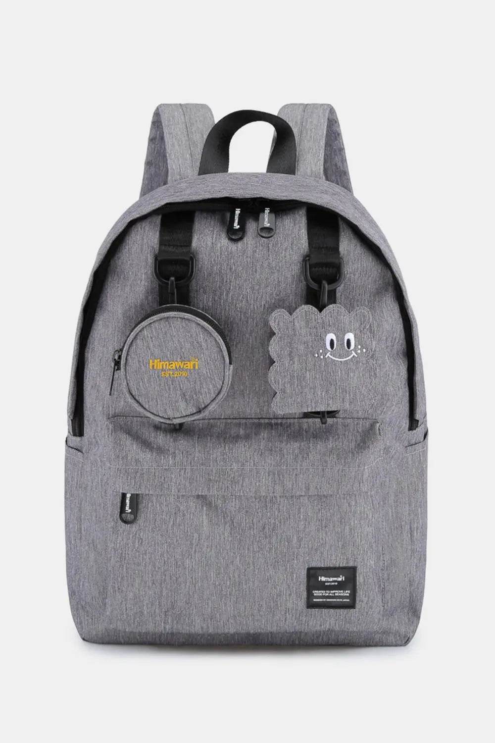 Himawari Waterproof Canvas Backpack Bag with Removable Coin Purse - Velveta Studio