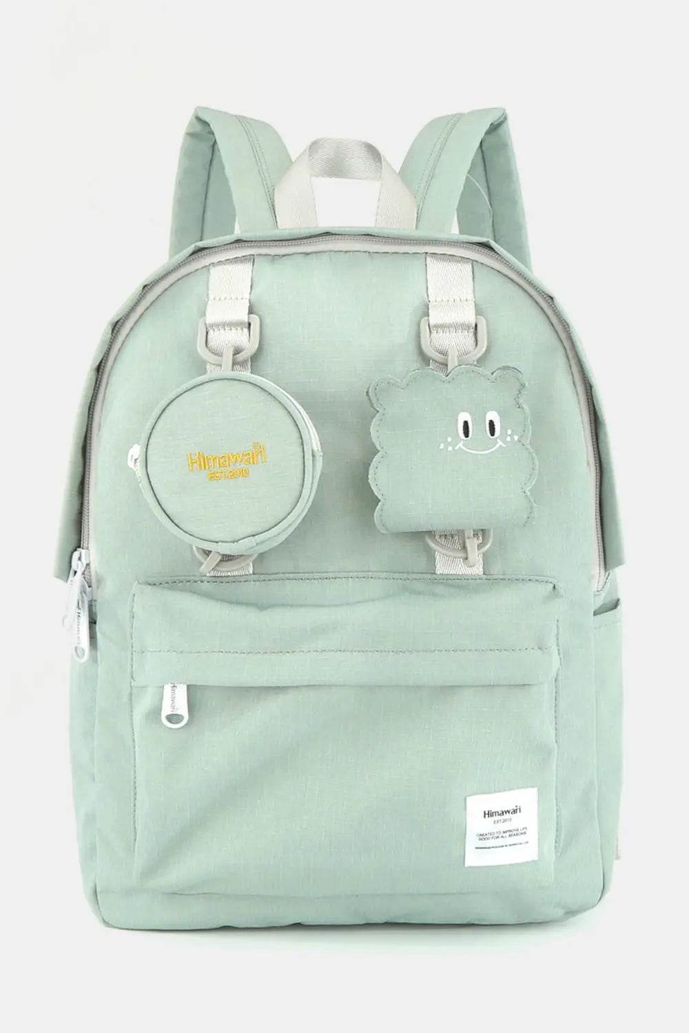 Himawari Waterproof Canvas Backpack Bag with Removable Coin Purse - Velveta Studio