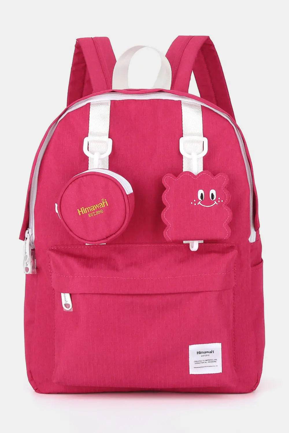 Himawari Waterproof Canvas Backpack Bag with Removable Coin Purse - Velveta Studio