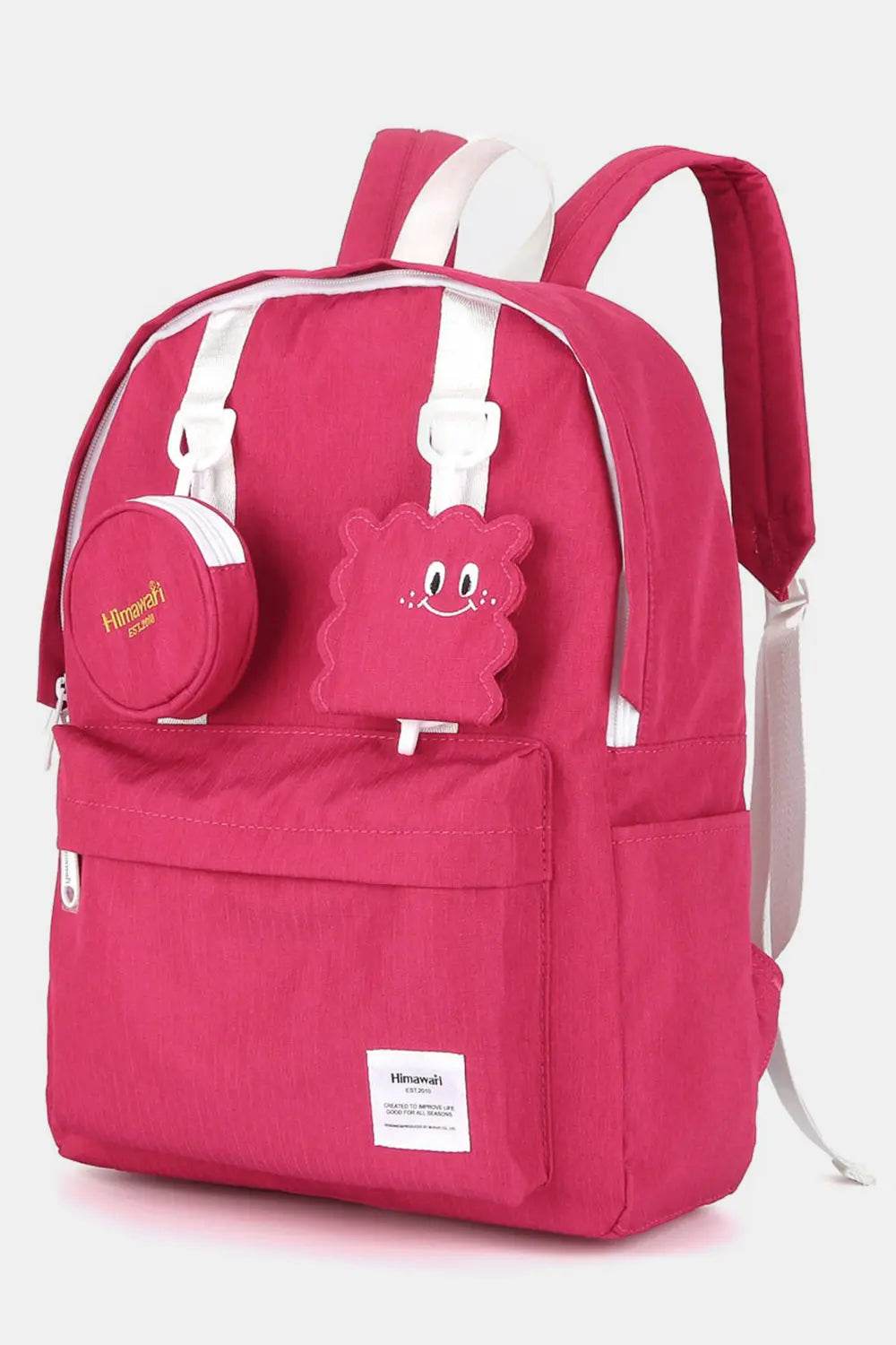 Himawari Waterproof Canvas Backpack Bag with Removable Coin Purse - Velveta Studio