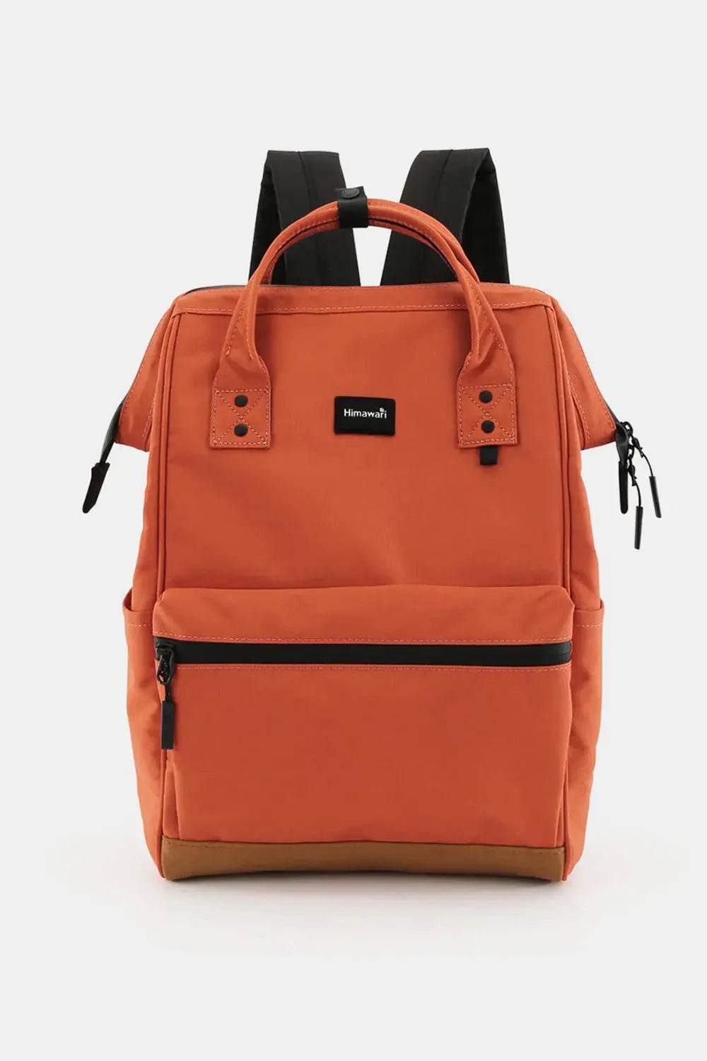 Himawari Waterproof Canvas Travel Backpack Bag with USB Port - Velveta Studio